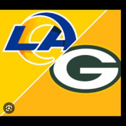 Los Angeles Rams VS  Green Bay Packers 