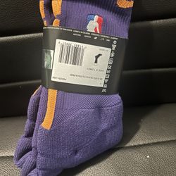 LA LAKERS NIKE SOCKS