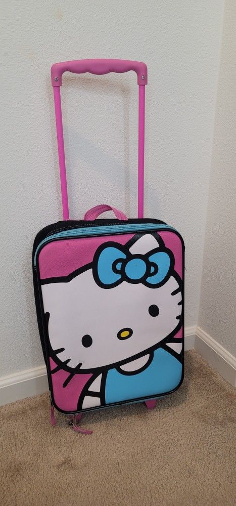 Hello Kitty Travel Rolling Backpack