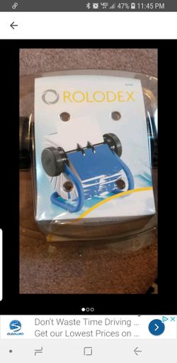 New rolodex