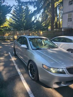 Acura TSX Silver Sedan