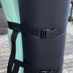 Roll Up Memory Foam With Handle - Great For Camping
