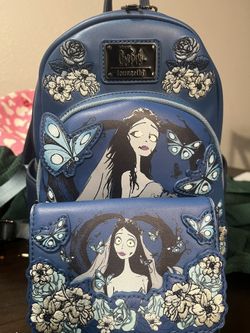 Corpse Bride Loungefly Bag With Matching Wallet
