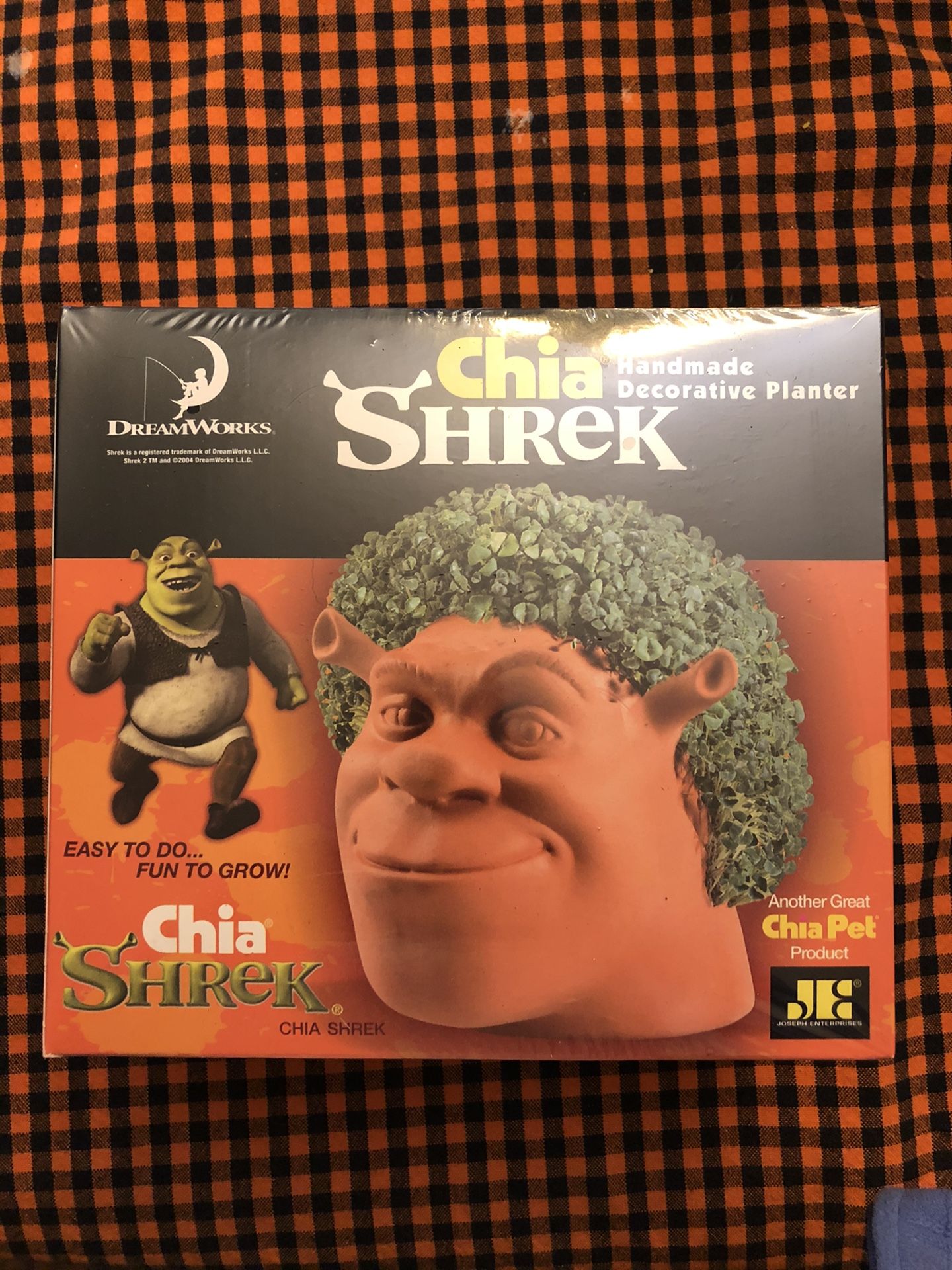 SHREK Chia HANDMADE Decorative Planter