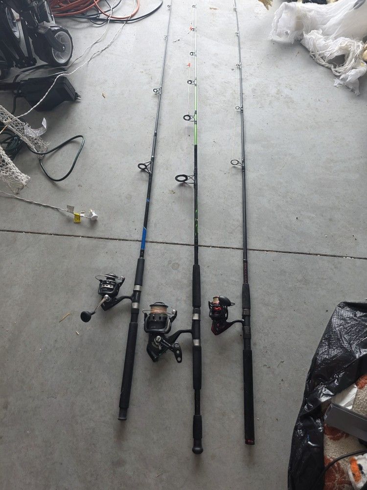 Fishing Rods And Tackle Box