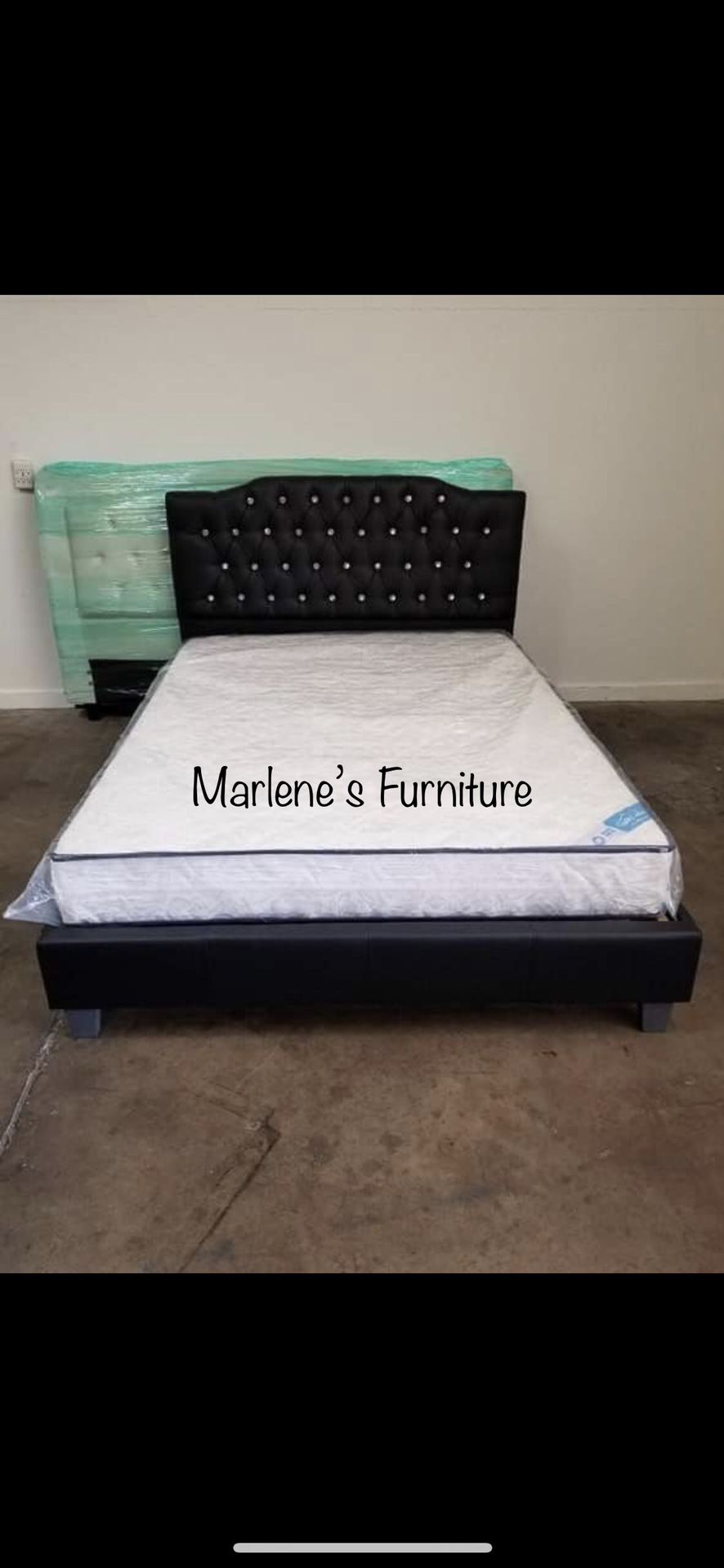 Queen Bed With Mattress