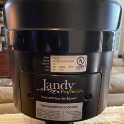 Jandy 2 HP 240v Pro Series Spa Blower
