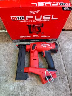 Milwaukee M18 FUEL Brushless 18-Gauge 1/4 in. Narrow Crown Stapler (Tool-Only)