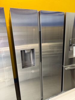 SAMSUNG $450 REFRIGERATOR SIDE BY SIDE