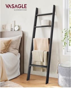 New VASAGLE 5-Tier Blanket Ladder $25