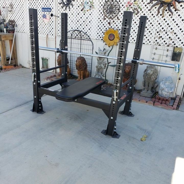 ETHOS Olympic Bench Gym Weight Equipment for Sale in Moreno Valley CA OfferUp