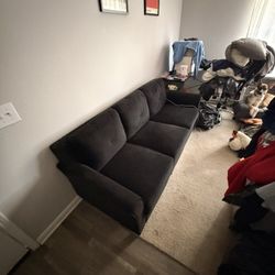 Black Living Room Sofa