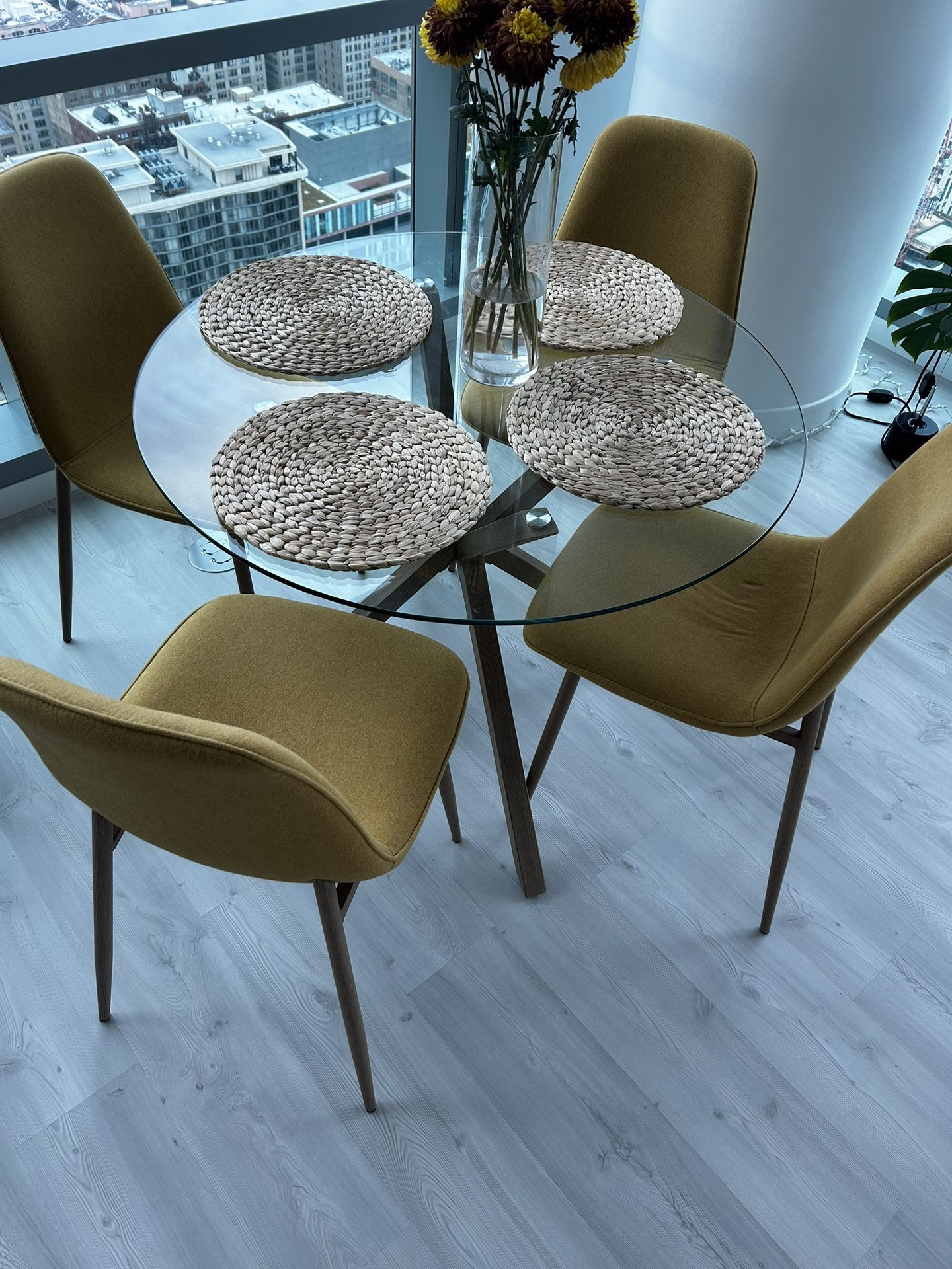 Dining Set - Round Table And Chairs