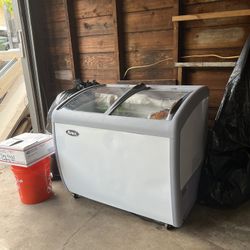 Stand Alone Freezer Ice Cream Style