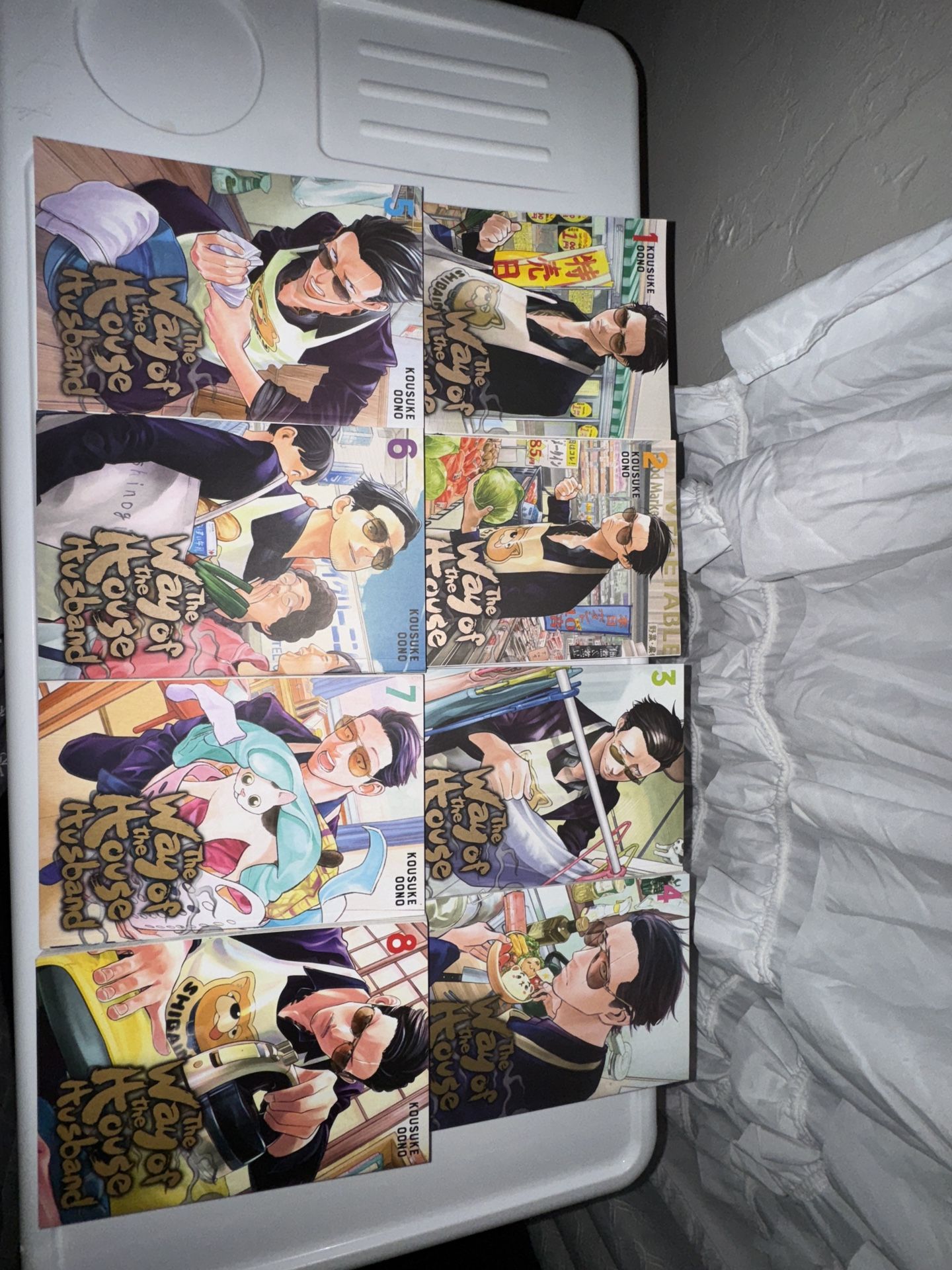 The Way of the Househusband By Kousuke Oono Vol. 1-8 Manga Set - Like New