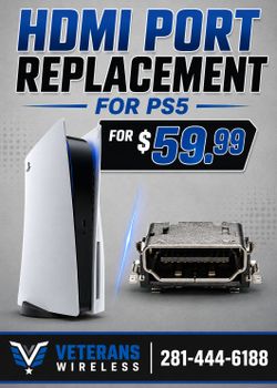 New HDMI port
