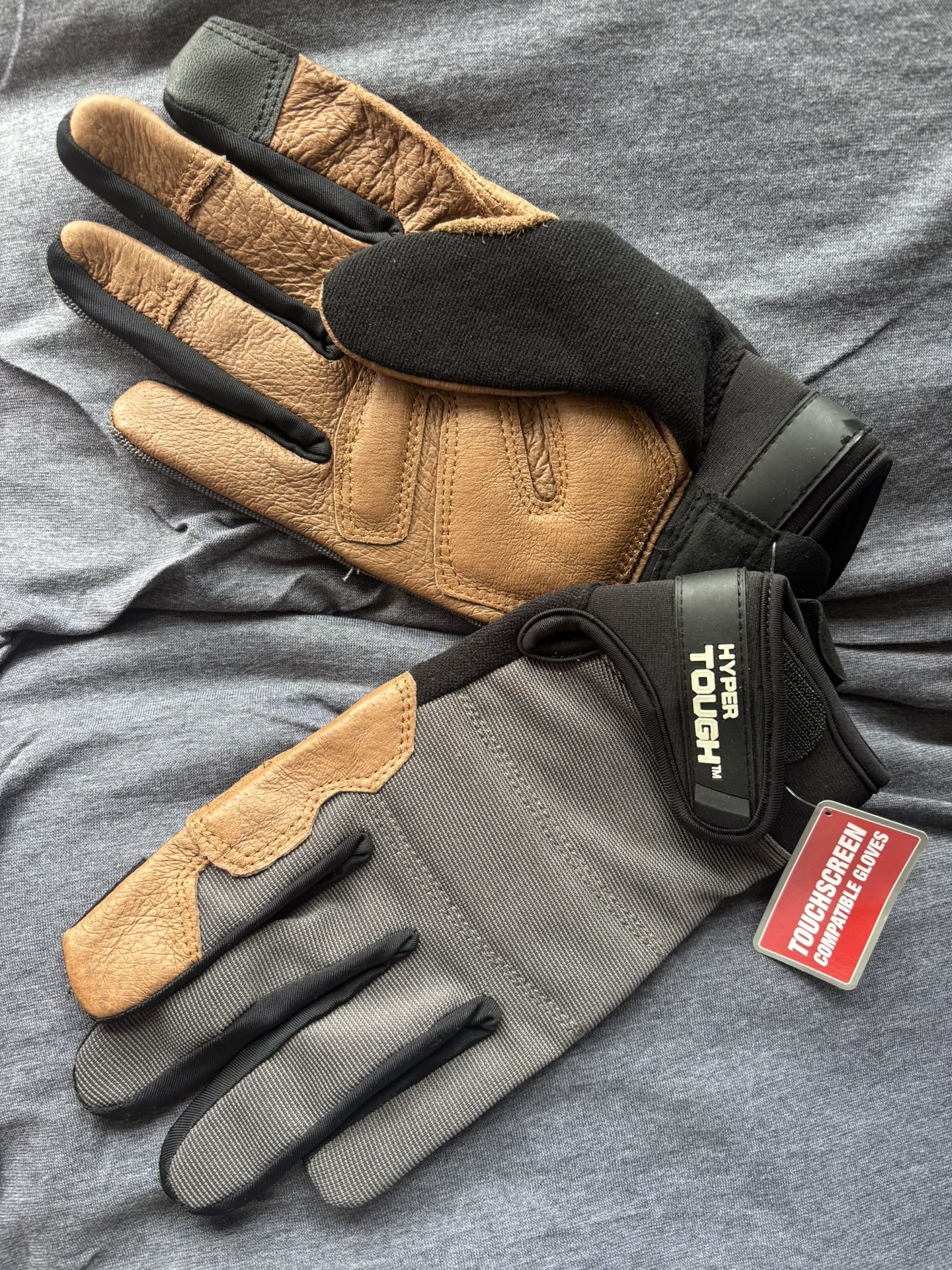 Hyper tough Leather Gloves
