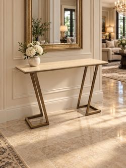 Modern console table