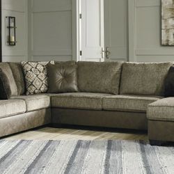 Abalone Chocolate RAF Sectional

