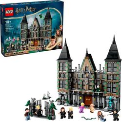 LEGO - Harry Potter Malfoy Manor Toy Building Set With 9 Minifigures