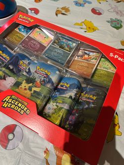 COSTCO Ascended Heroes mini tins box of 5 Pokemon