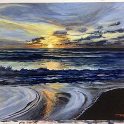 LAST SALE PRICE!!! “Cocoa Coast” Original Painting 