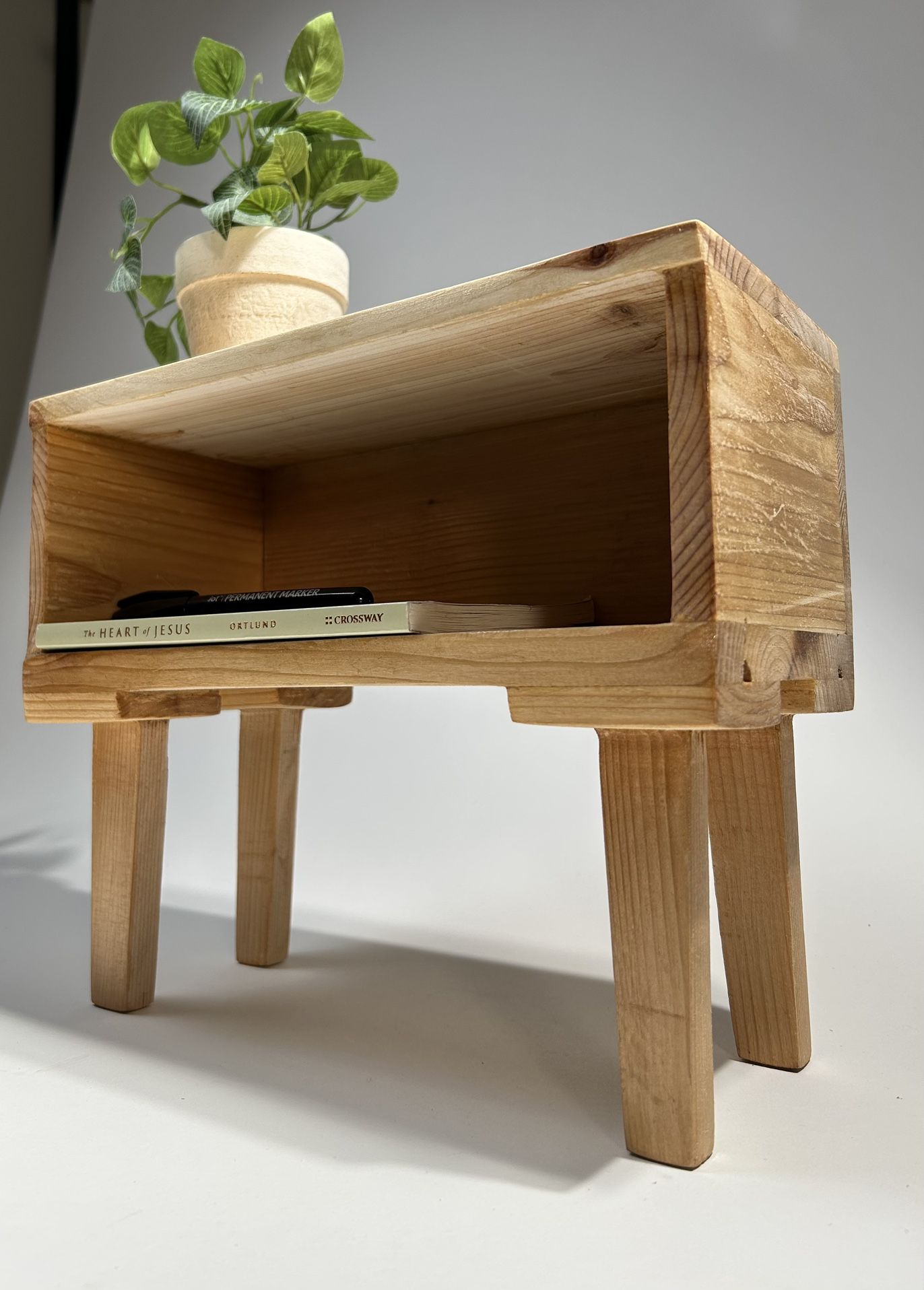 ✨Cedar✨ MINI Mid-Century Modern Nightstand - Custom, Handmade ❤️