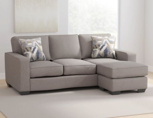 New Ashley Greaves Sofa Chaise stone color special