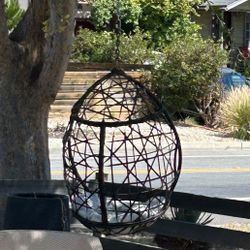 Egg Chair no cushions!