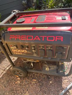 Generator predator 9000