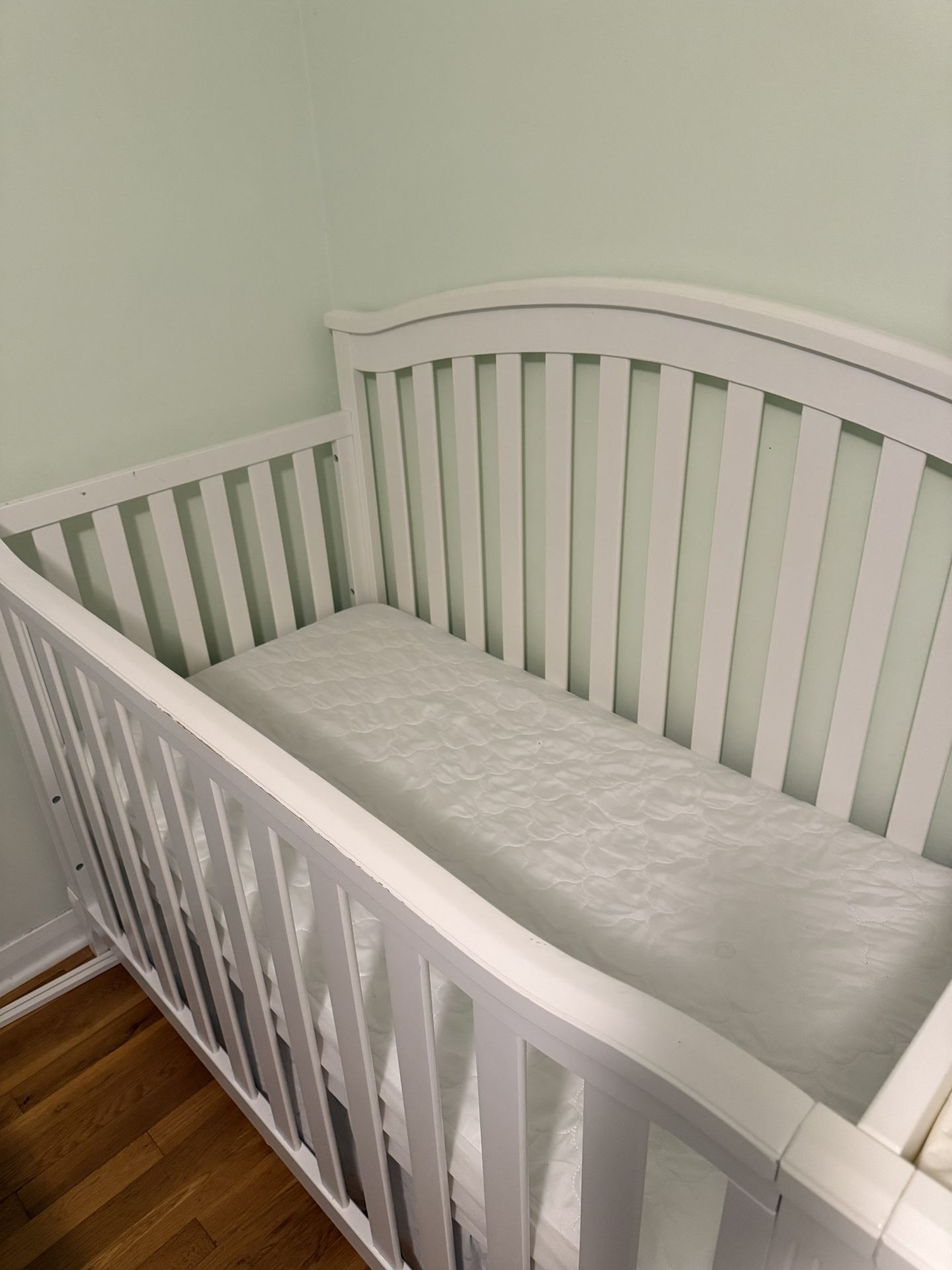 Crib, Mattress, Changing Table