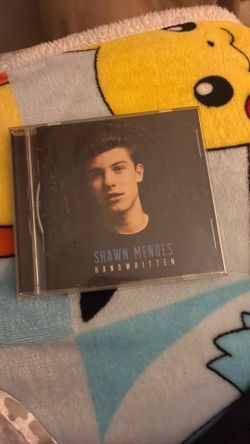 Shawn Mendes handwritten cd