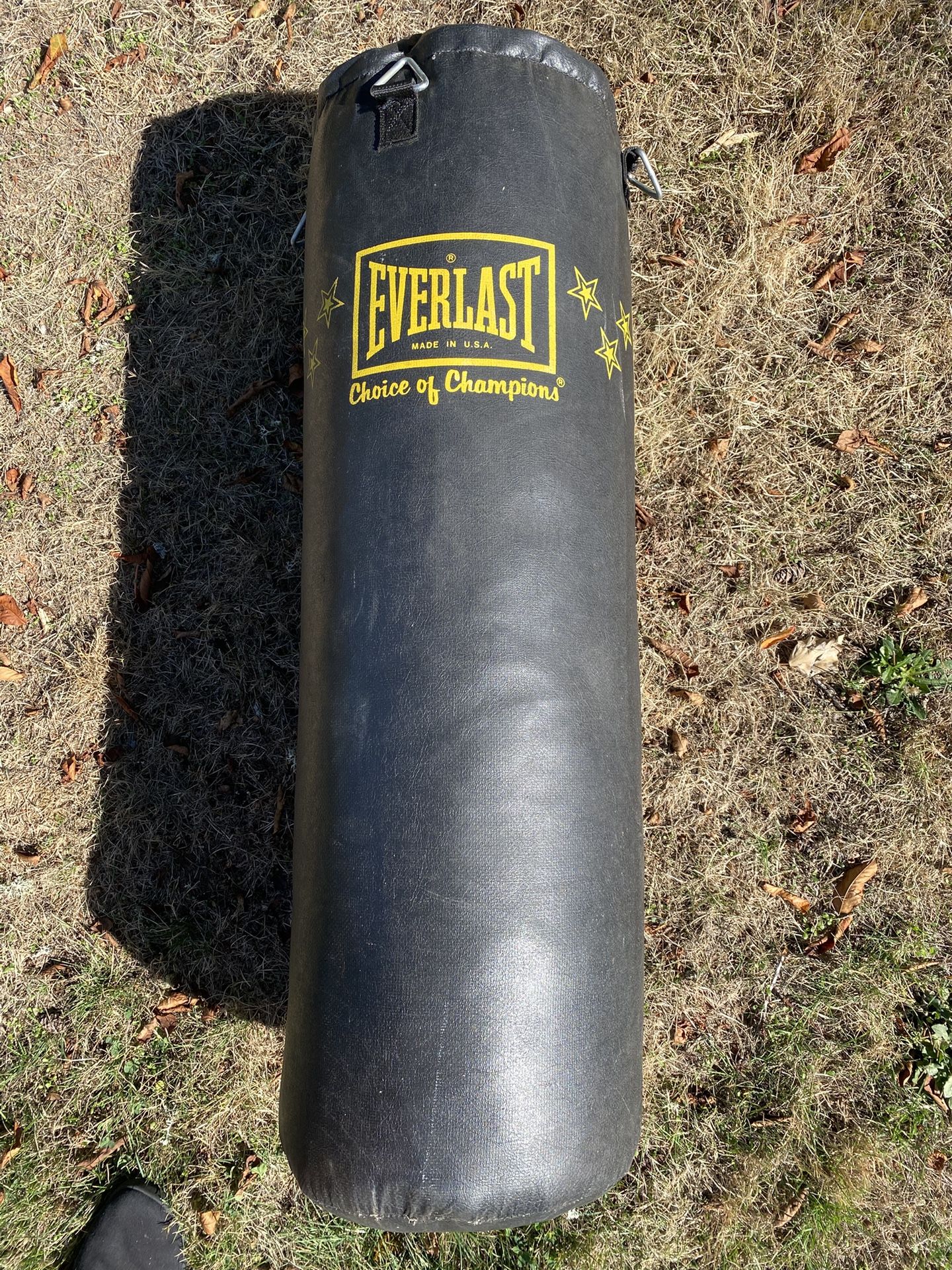 Everlast Heavy Punching Bag w/ Hanging Chains