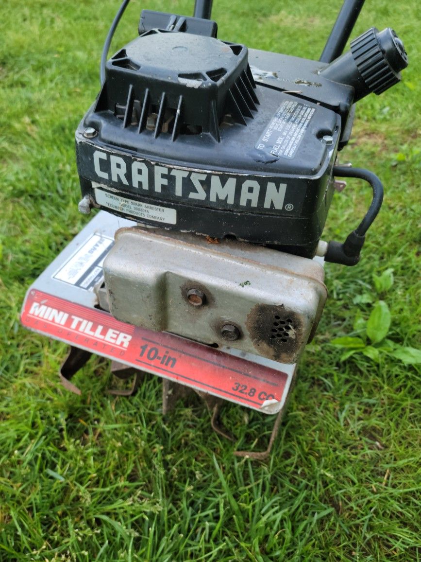 Craftsman 10" Mini Rototiller tiller Gas Non running* for Sale in Lakemoor, IL OfferUp
