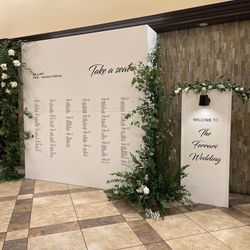 Wedding / Quinceanera Seating Chart