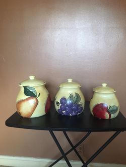 Home Trend’s  Verdona  Cookie Jars 