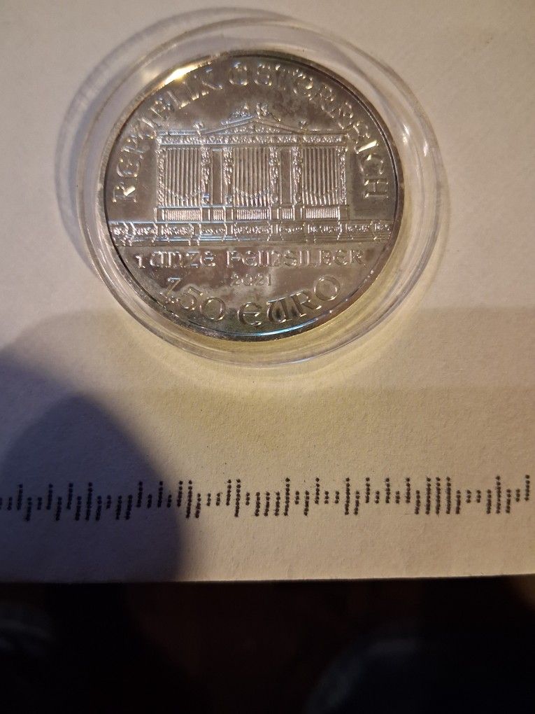 1 Troy Ounce 999 Fine Silver
