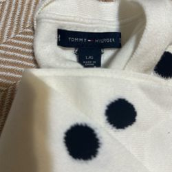 Large Tommy Hilfiger polkadot sweater