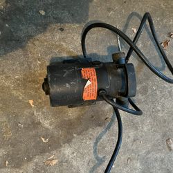 Pony Pump ( Drains Pools Water Heaters)