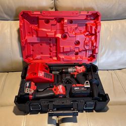 Milwaukee and Dewalt tools