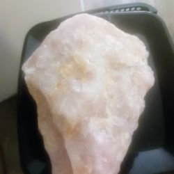 Pink Crystal Cluster 7" 