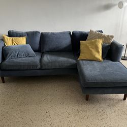 Blue Sectional Couch
