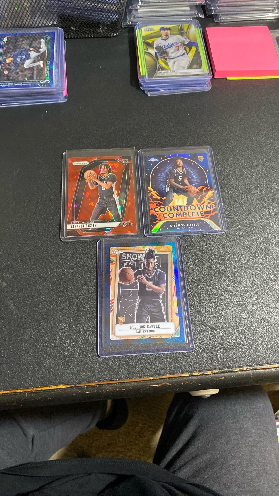 Stephon Castle Rc Basketball Cards Lot (3)