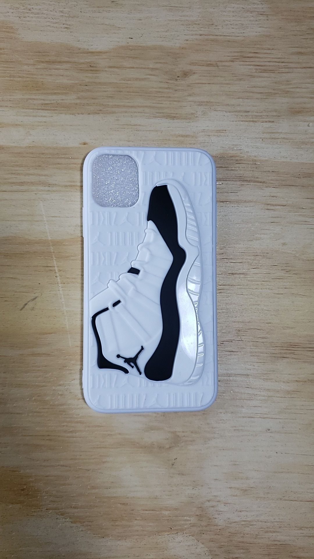 Air Jordan 11 3D Case For iPhone 11 Color White