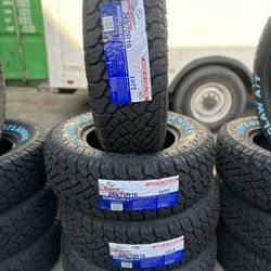 245/70R16 ATLANDER AT A SET OF FOUR NEW TIRES 