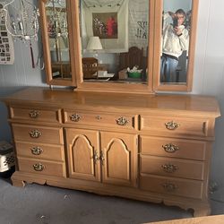 Bedroom Set Solid Wood