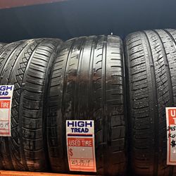 Single Used Tire 245/45/19