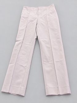 Light Pink Straight-Leg Trousers