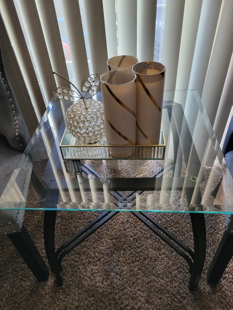 End glass Tables For Sale ($25 for each)