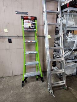 Little Giant 6ft Extension And A Frame Ladder